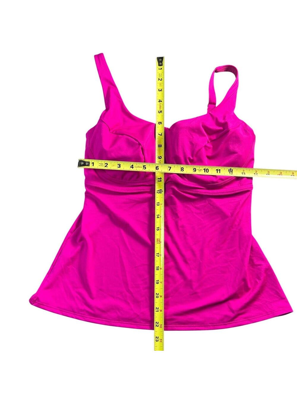 ATHLETA Bondi Underwired bra cup sweetheart neckline tankini swim top 36 D-DD - Picture 3 of 7